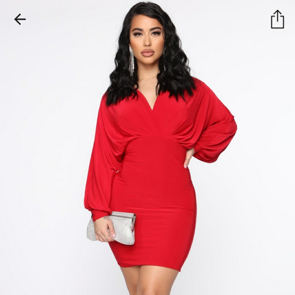 Red dress